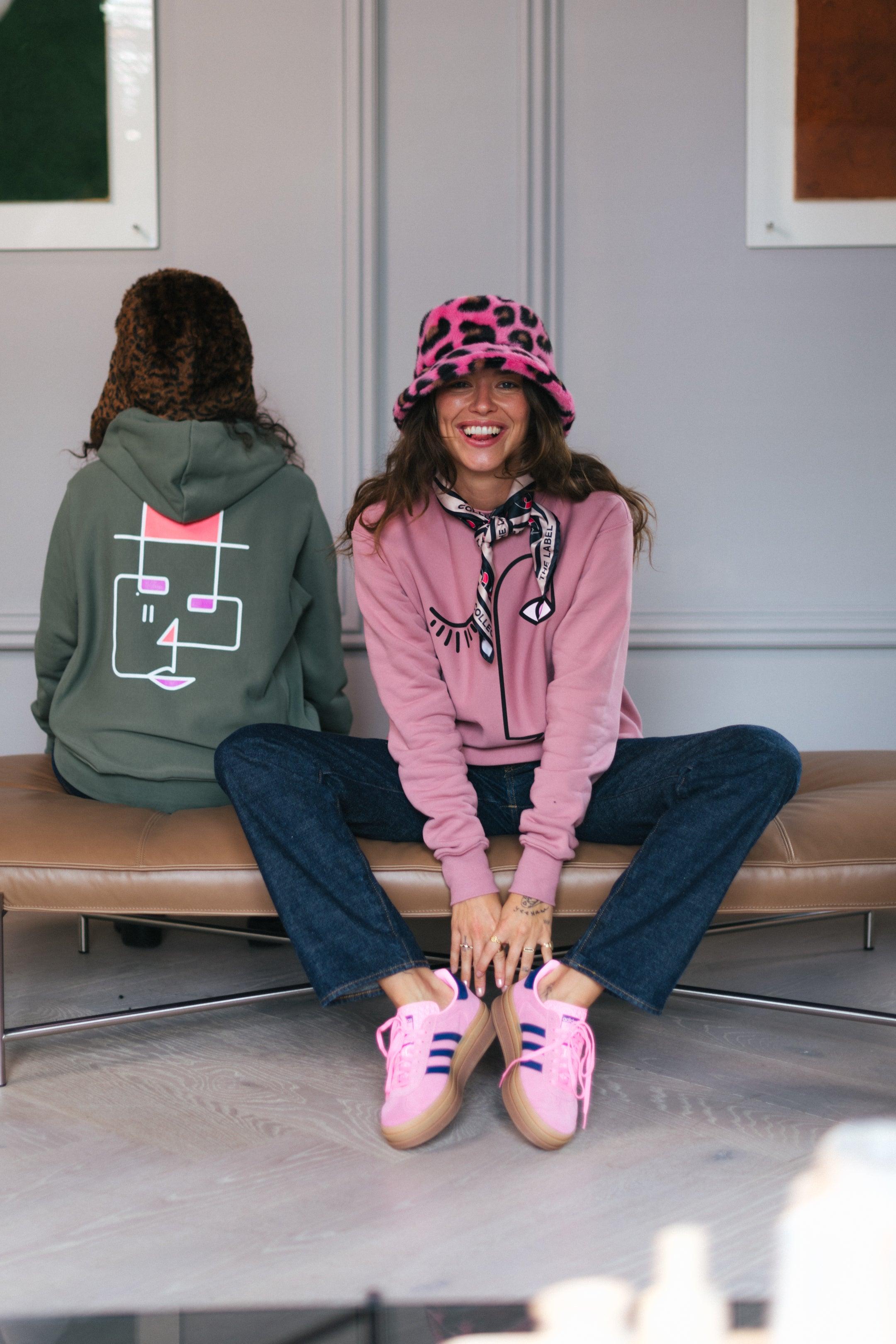 Sweat à capuche Stevie Vert