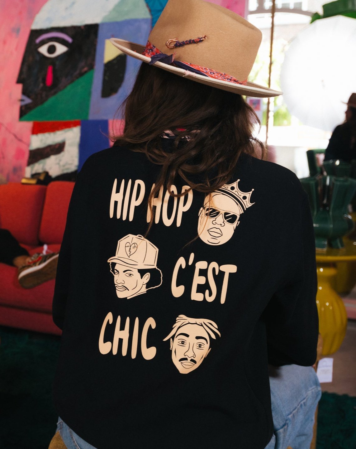 Pull Hip Hop C'est Chic Noir