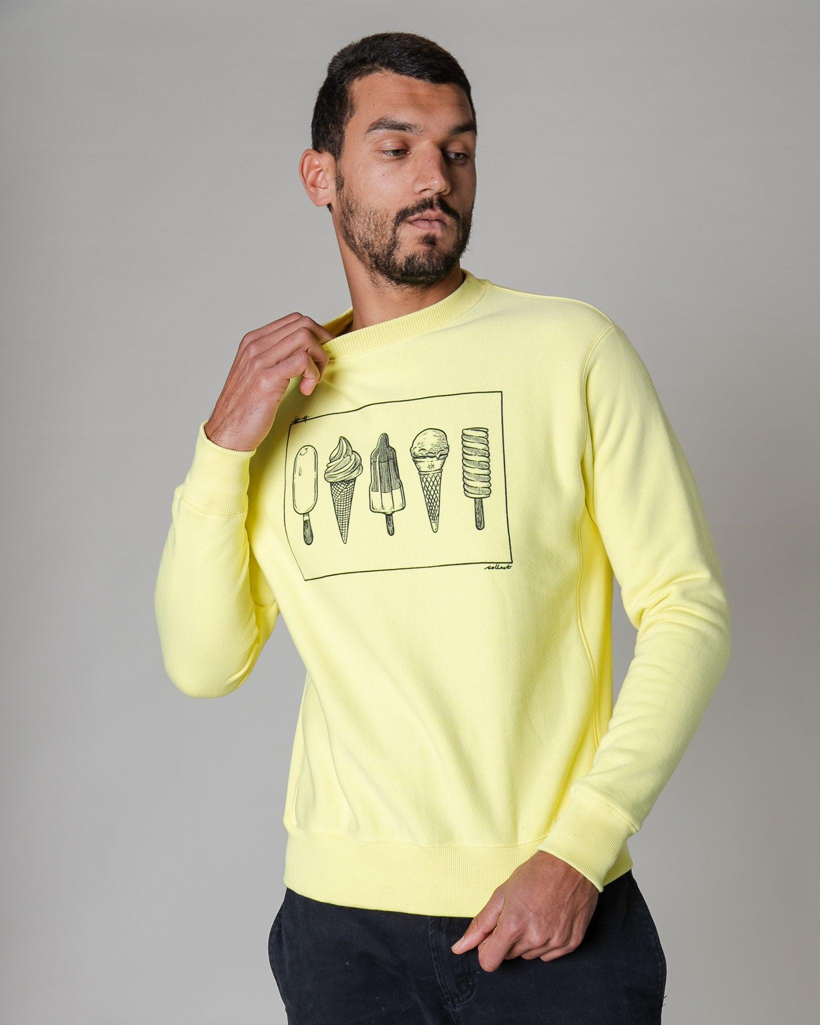 Giallo maglione gelato