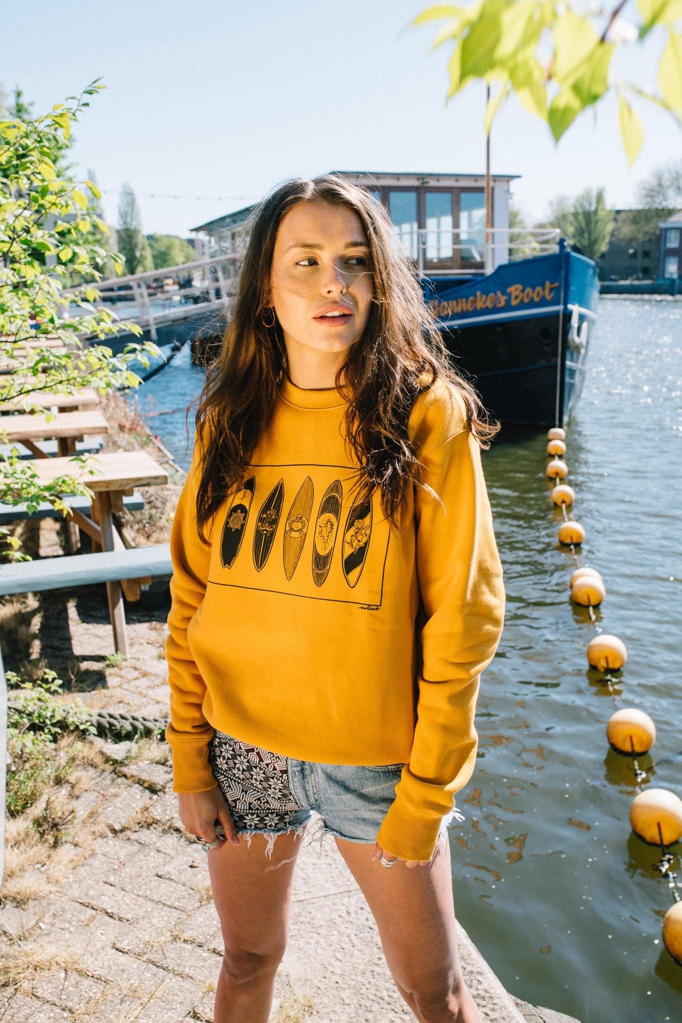 Ocean's 5 Pullover Ocker