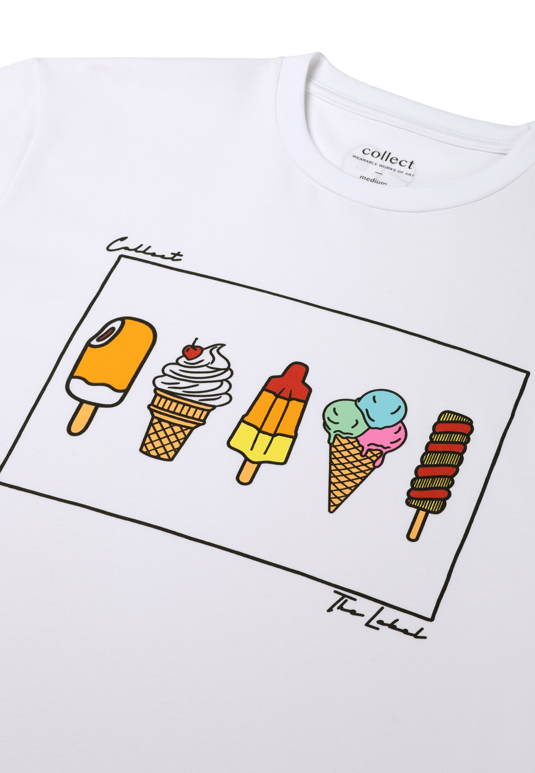 Icecream T-shirt White