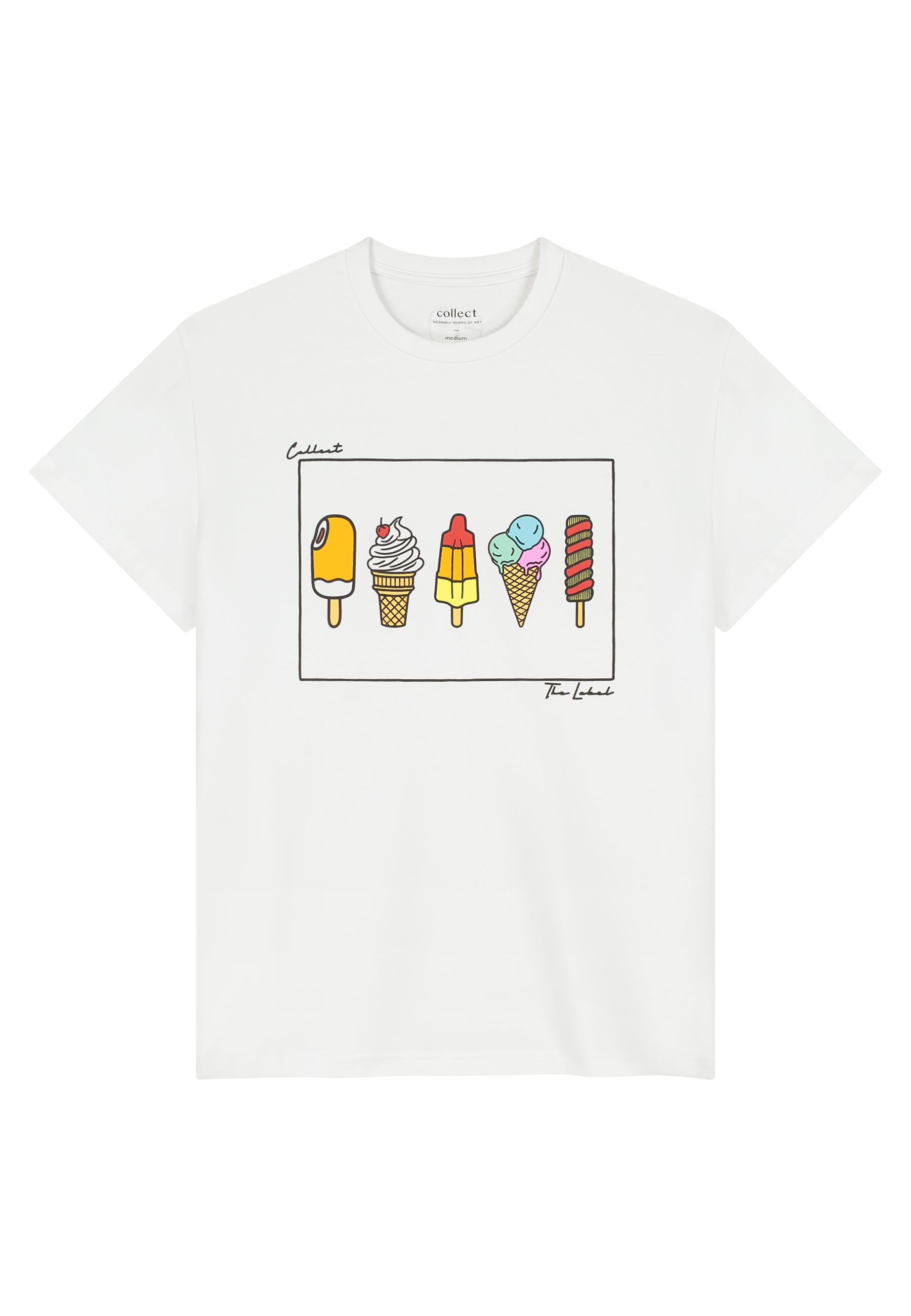 Icecream T-shirt White