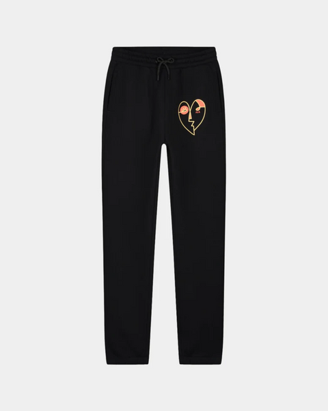 Black Sweatpants Heart Artwork
