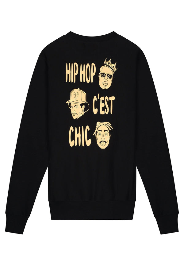 Hip Hop C'est Chic Sweater Black