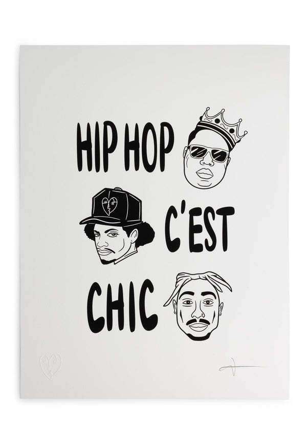 Art Print Hip Hop C'est Chic
