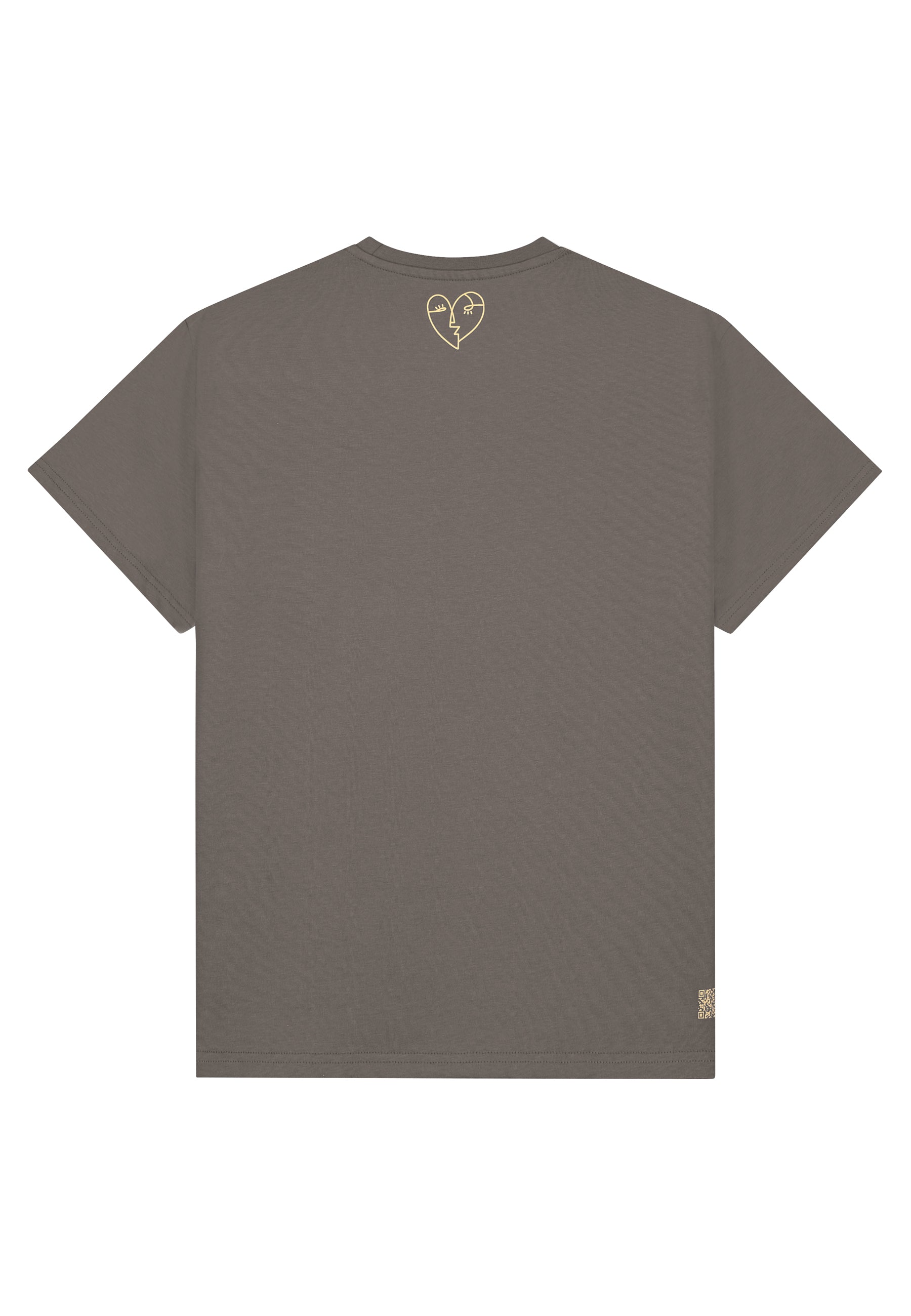 Heart T-shirt Grey