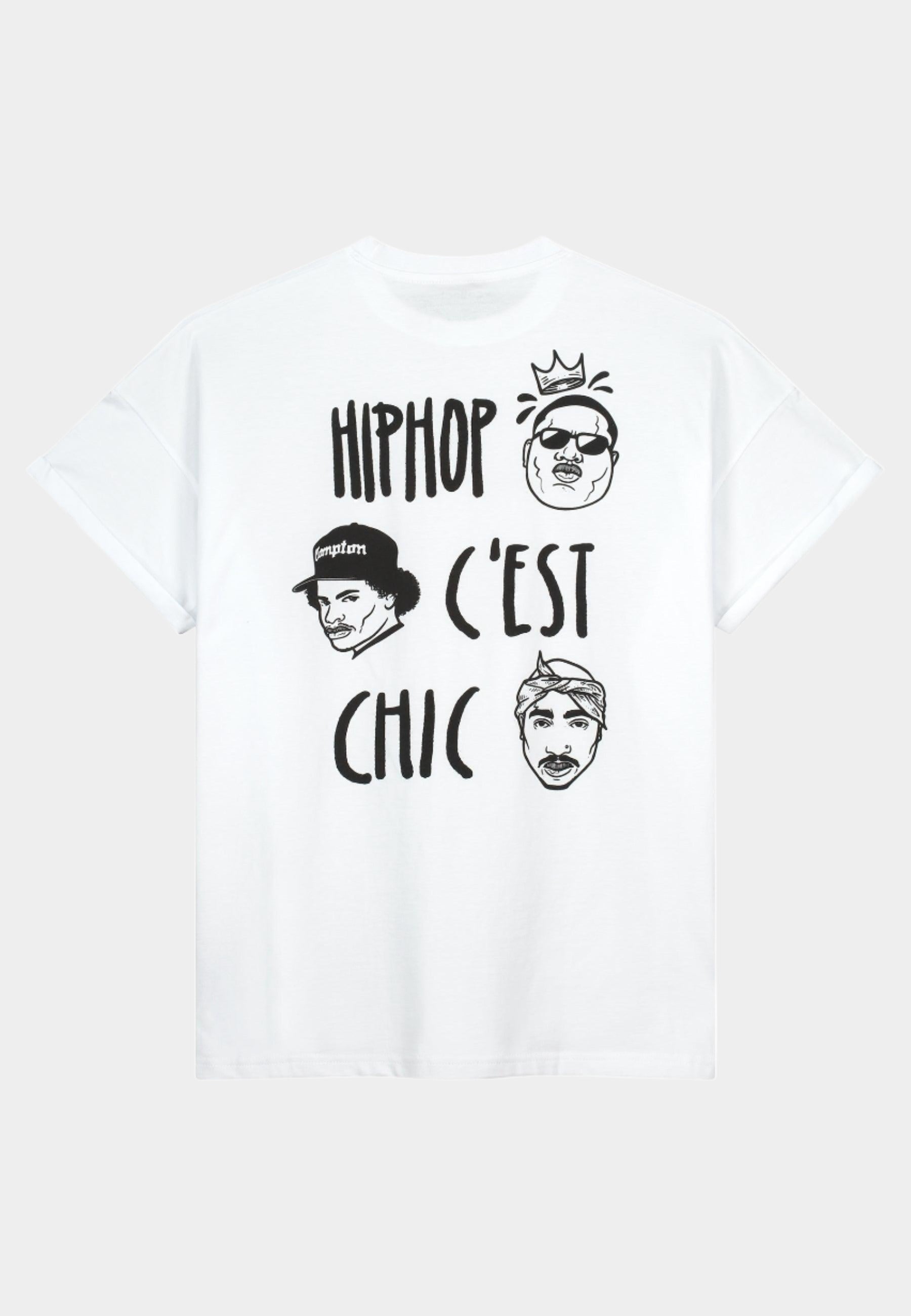 T-shirt surdimensionné Hip Hop C'est Chic
