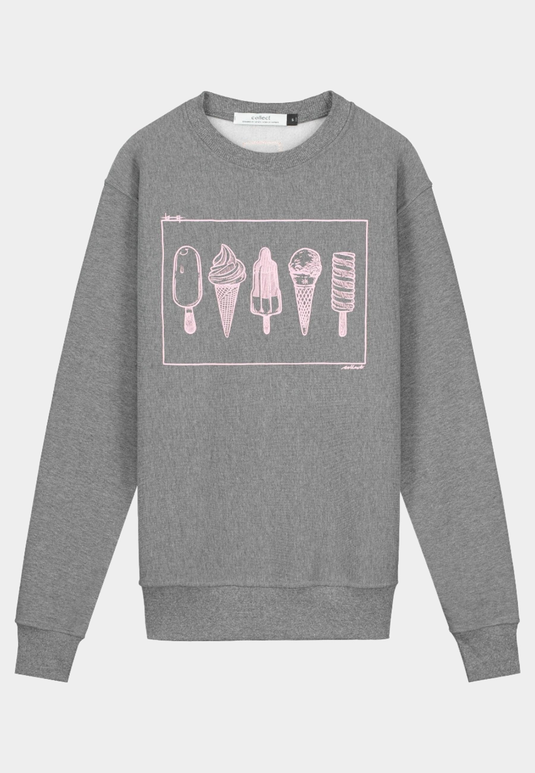 Pull Glace Gris